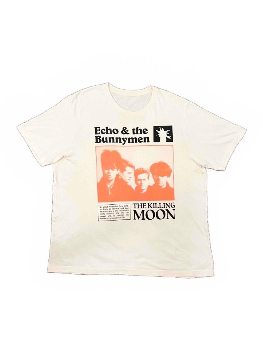 Echo & the Bunneymen The Killing Moon Retro Style Rock Band Music T-shirt